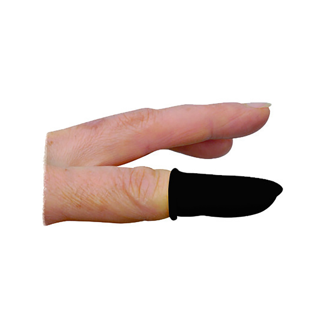 Fingerlinge Latex schwarz